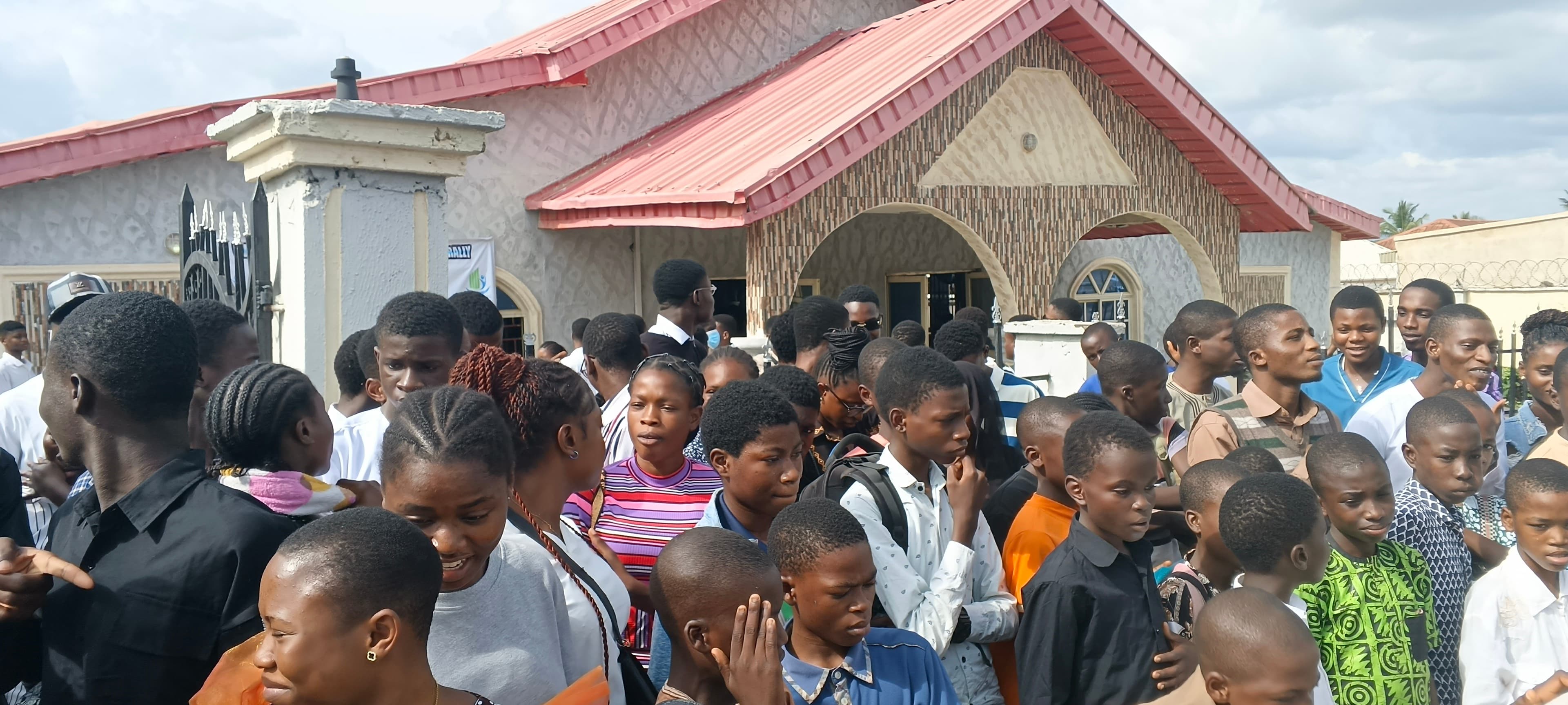 AGNIX Check Rally - Engaged Crowd at Ado Ekiti Event