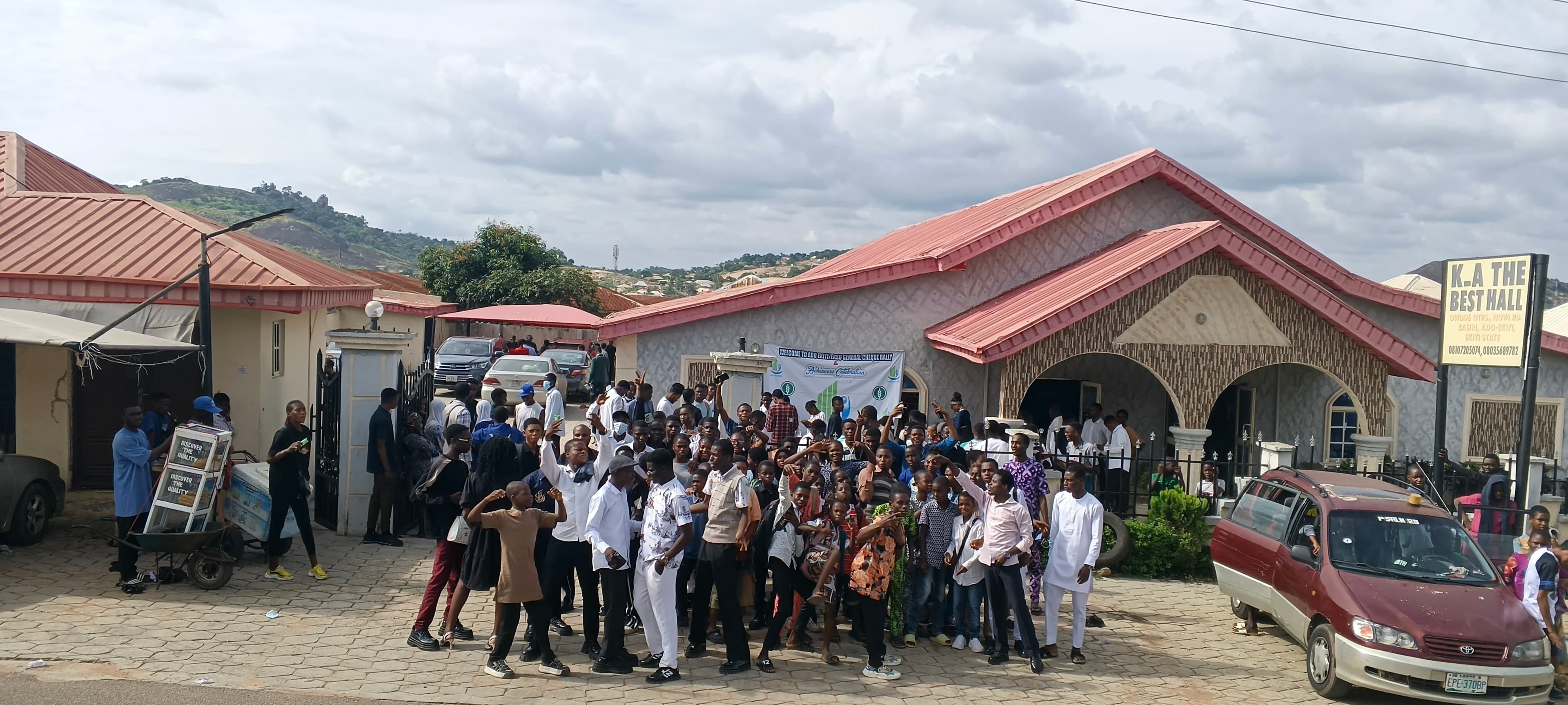 AGNIX Check Rally - Ado Ekiti EKSU General Check Rally Group Photo