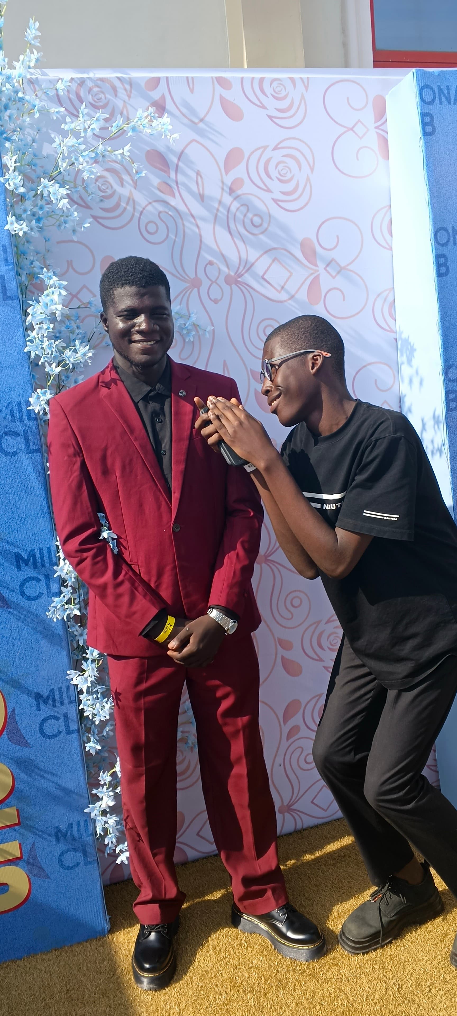 AGNIX TMC Event 2025 - Two Participants Celebrating at TMC Event