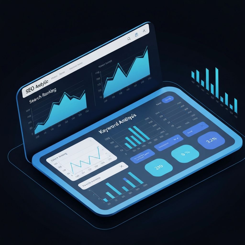 SEO optimization and analytics dashboard